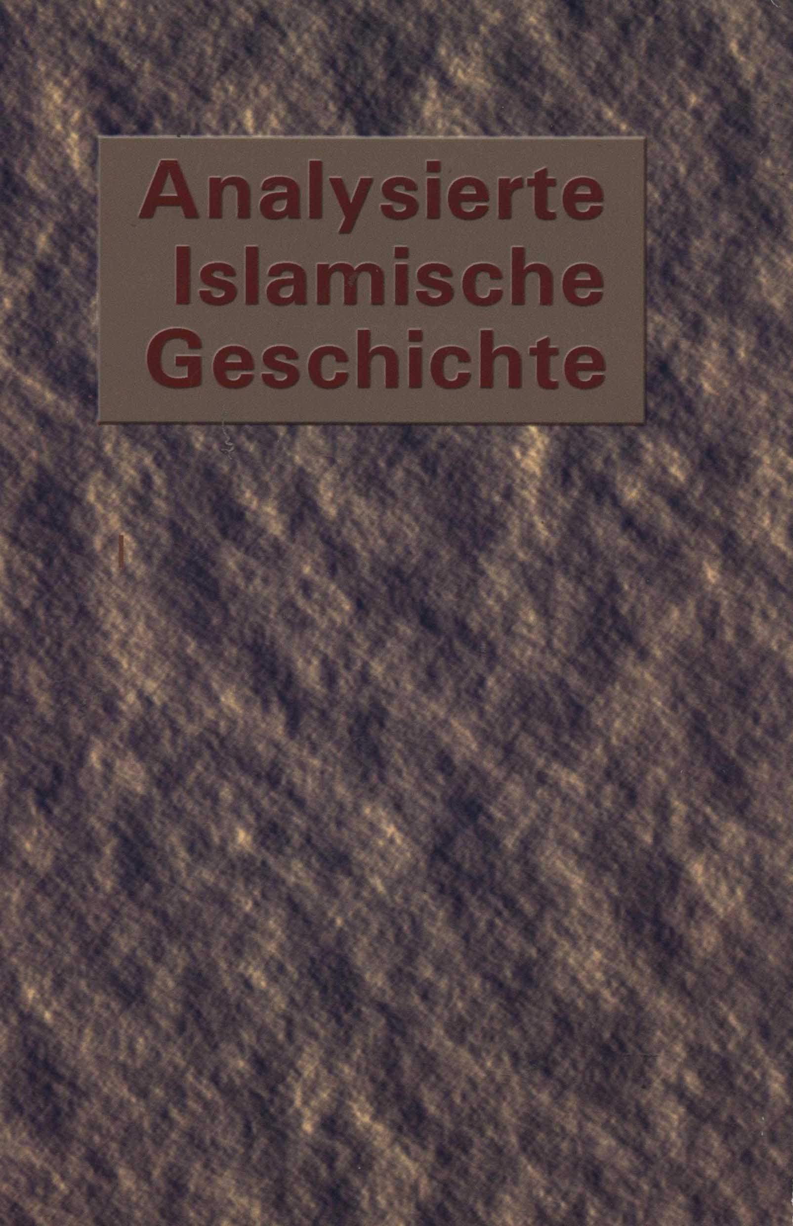 Analysierte islamische geschichte