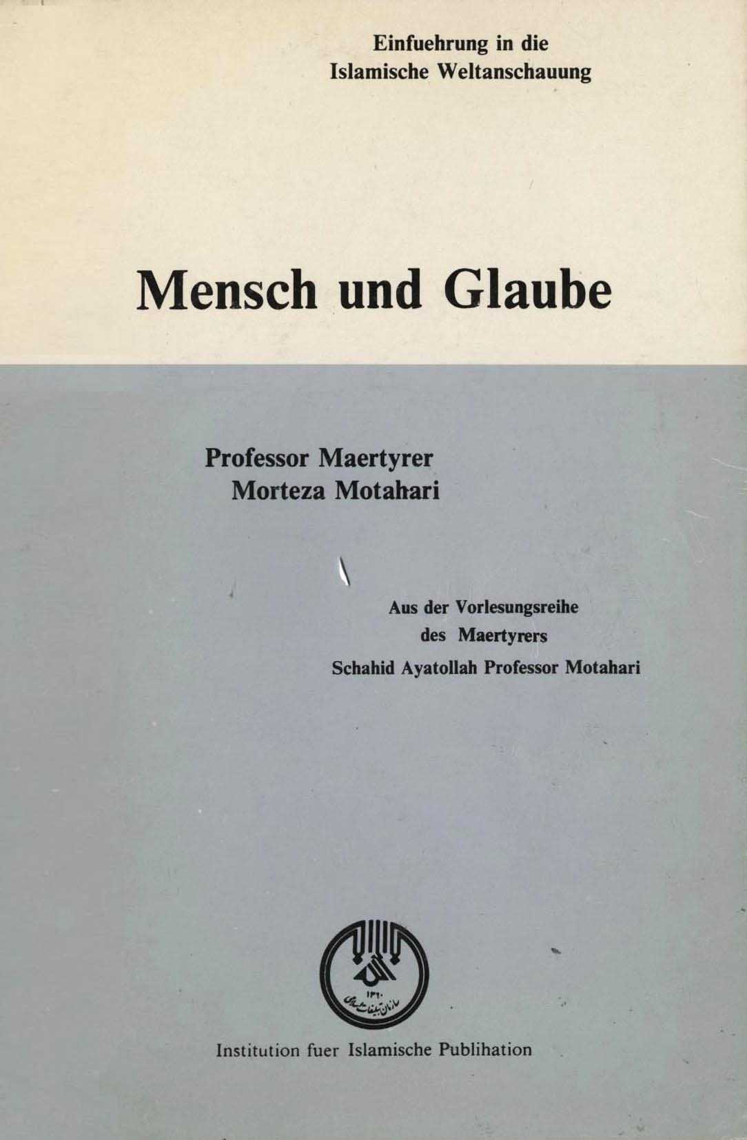 Mensch and glaube