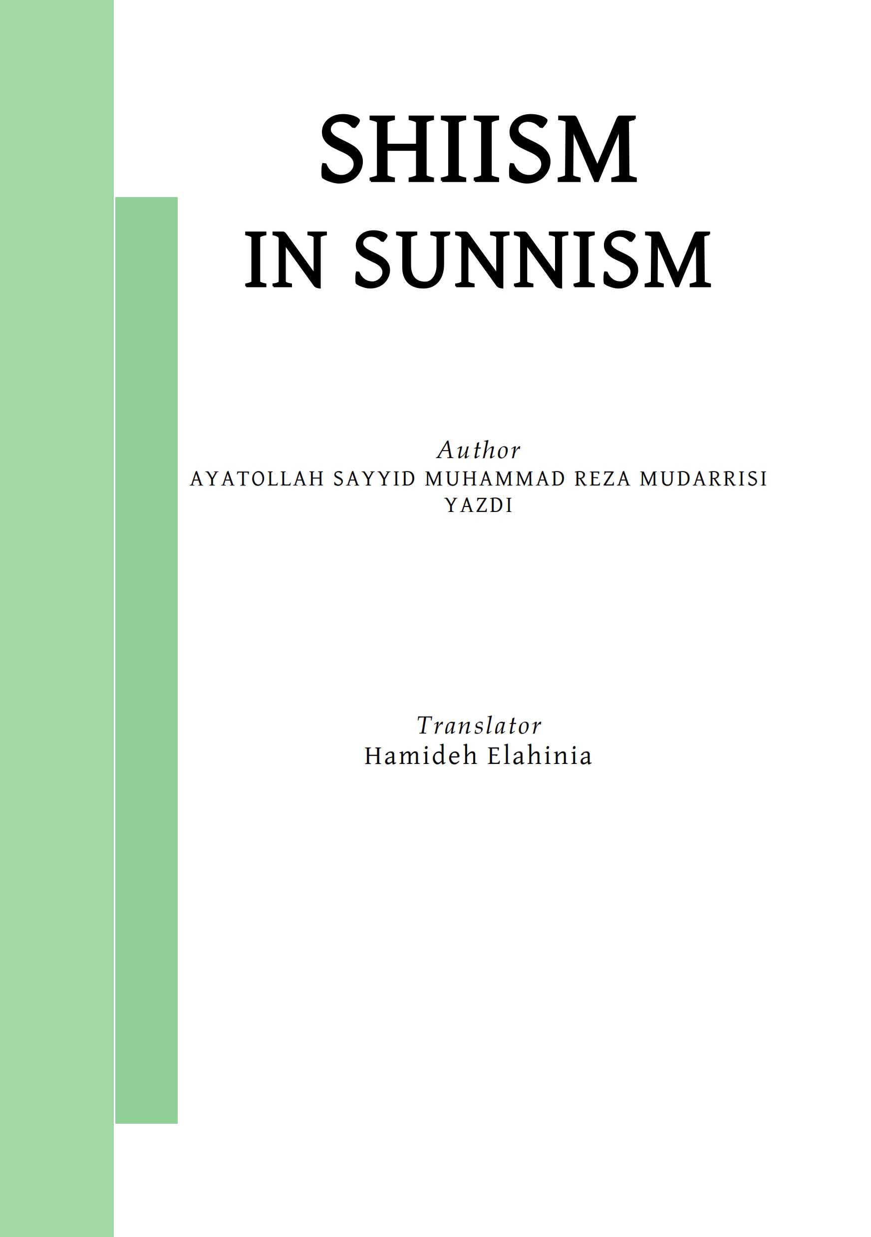 Shiism in Sunnism