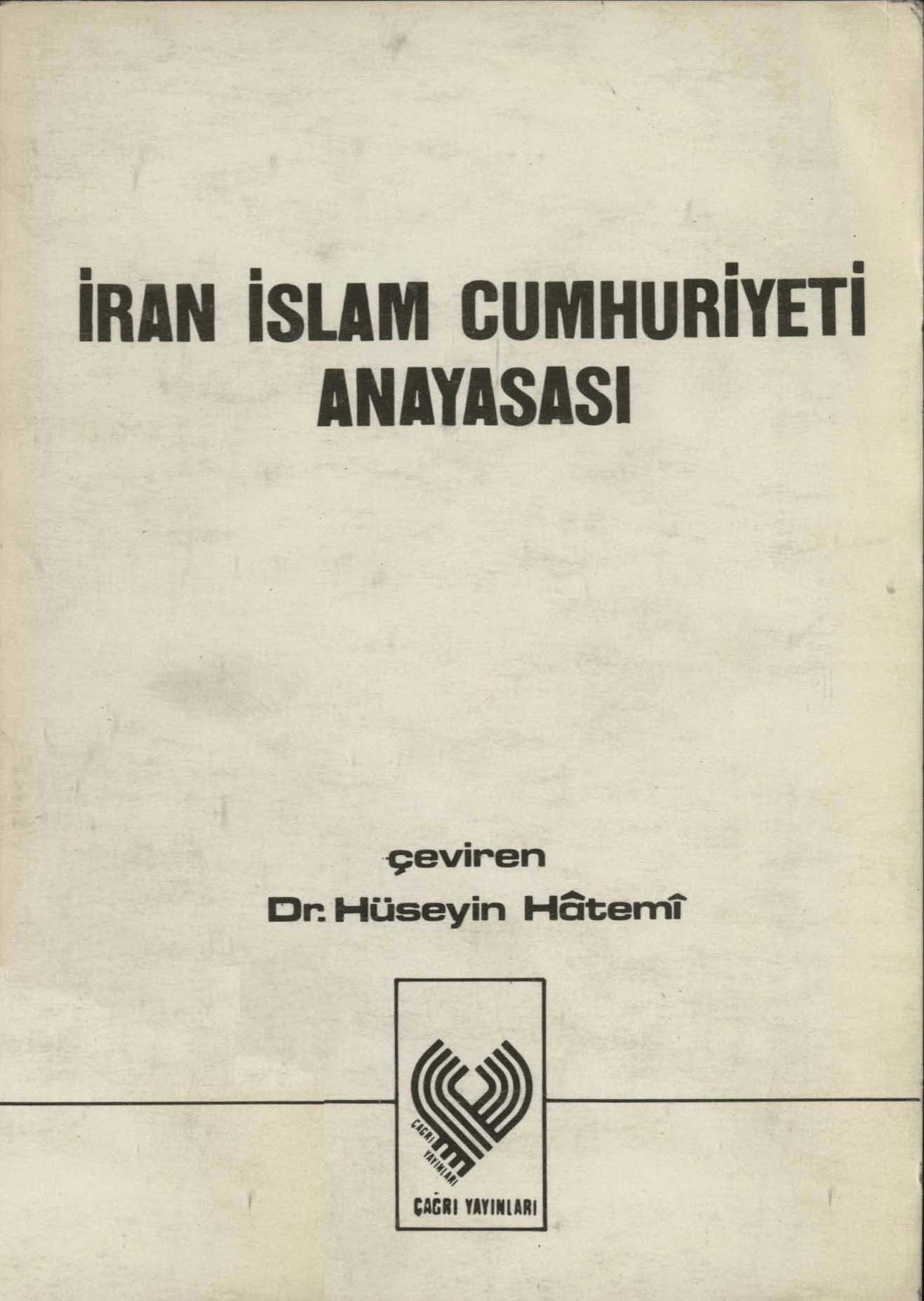 iran islam cumhuriyeti anayasasi